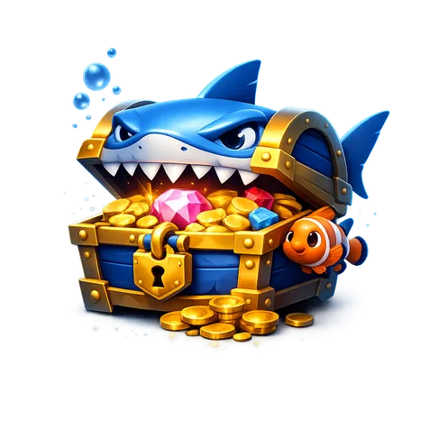 WinShark Casino 3D shark mascot promo highlight image for online casino section